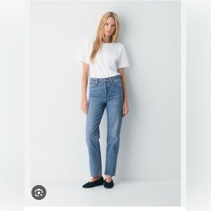 Denim Forum The Arlo High Rise Straight Size 25 28L